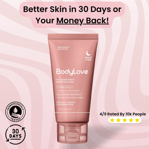 BodyLove - Korean Collagen Night Wrapping Peel Of Mask (BUY1-GET1)