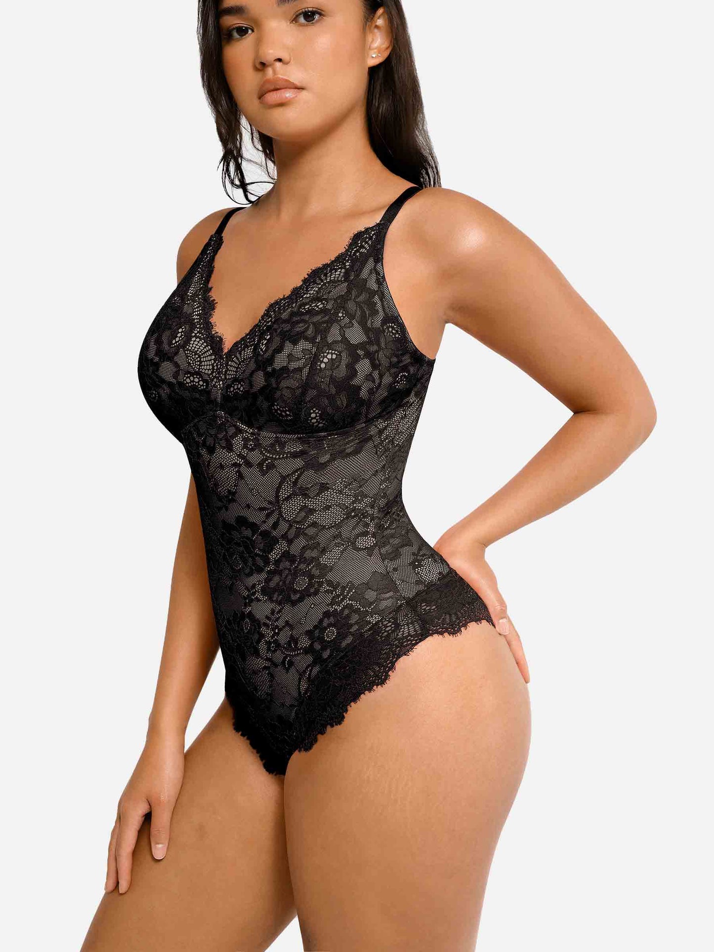 Bodylove soft lace bodysuit