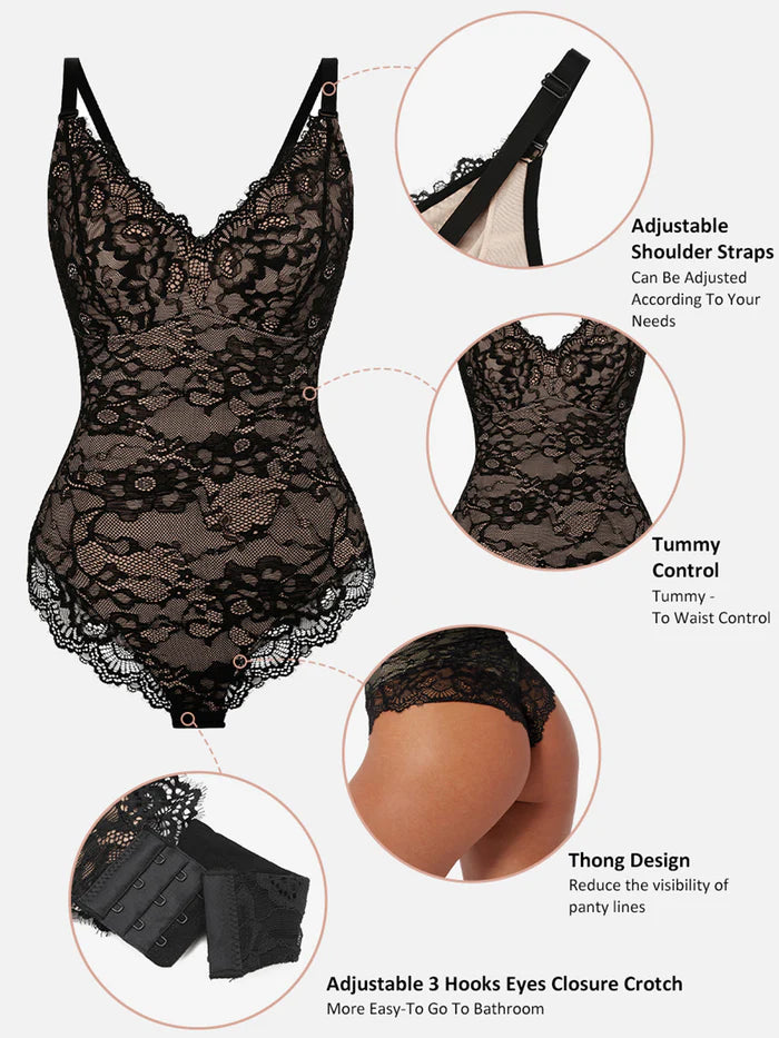 Bodylove soft lace bodysuit