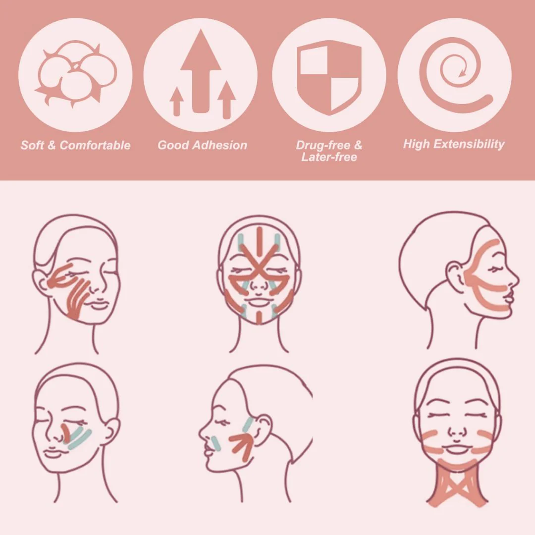 Japanese Facial Lift Tapes – Instant Face Lift & Wrinkle Smoothing