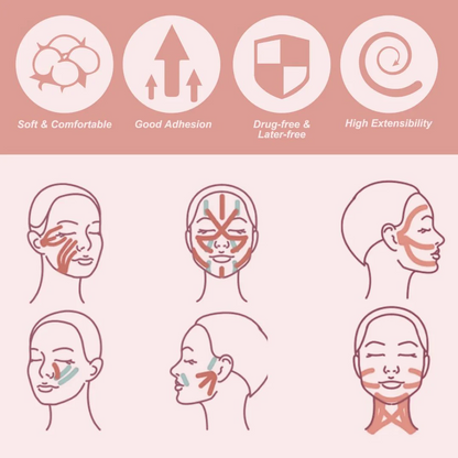 Japanese Facial Lift Tapes – Instant Face Lift & Wrinkle Smoothing