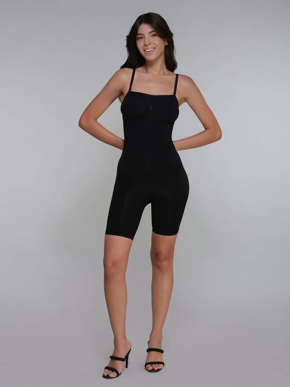 BodyLove Women Waist Trainer Seamless Round Neck Tummy Control Shapewear