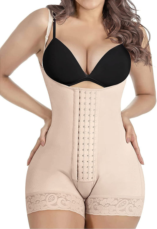 BodyLove High Compression Body Shaper for Women Butt Lifter Thigh Slimmer
