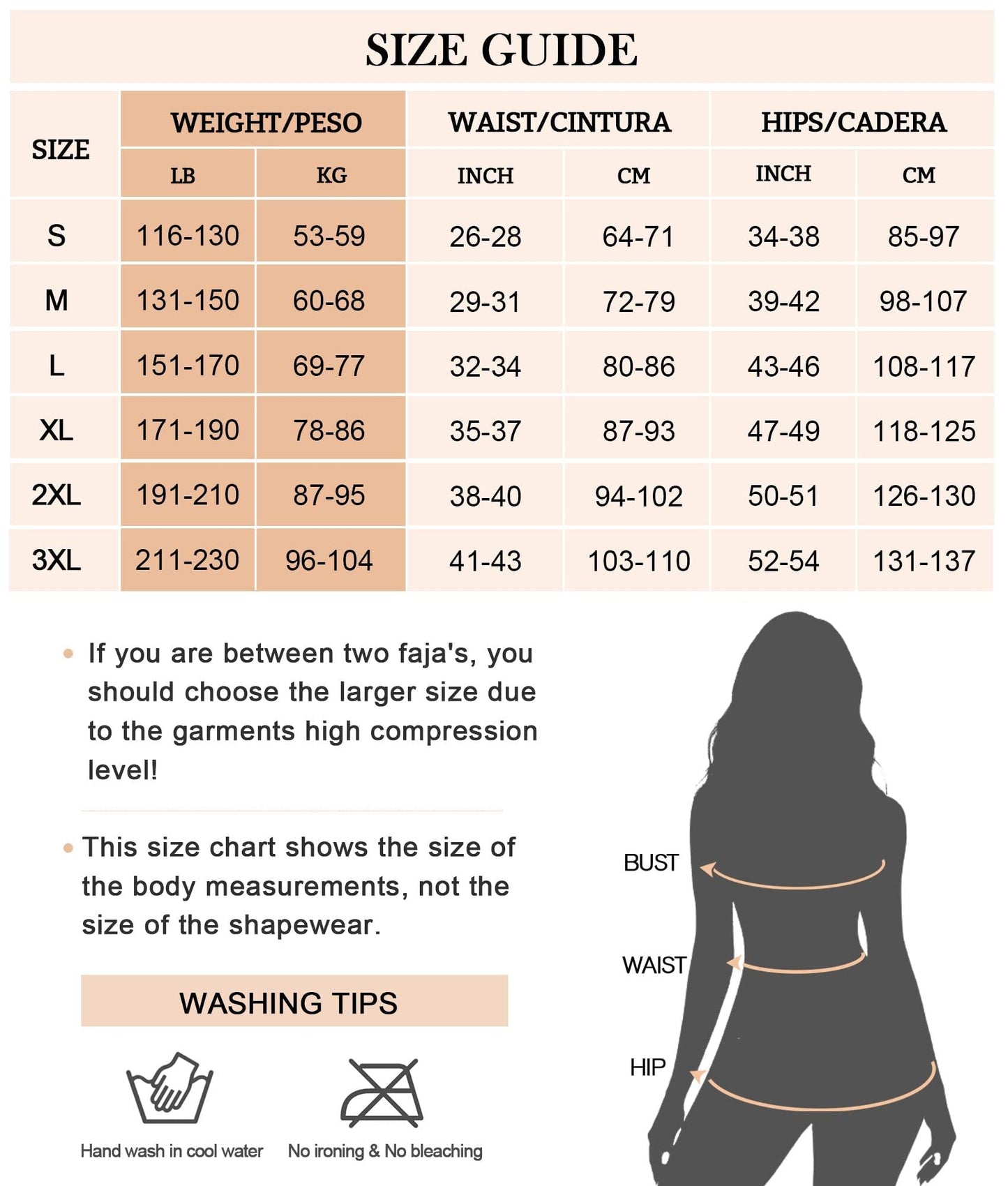 BodyLove High Compression Body Shaper for Women Butt Lifter Thigh Slimmer